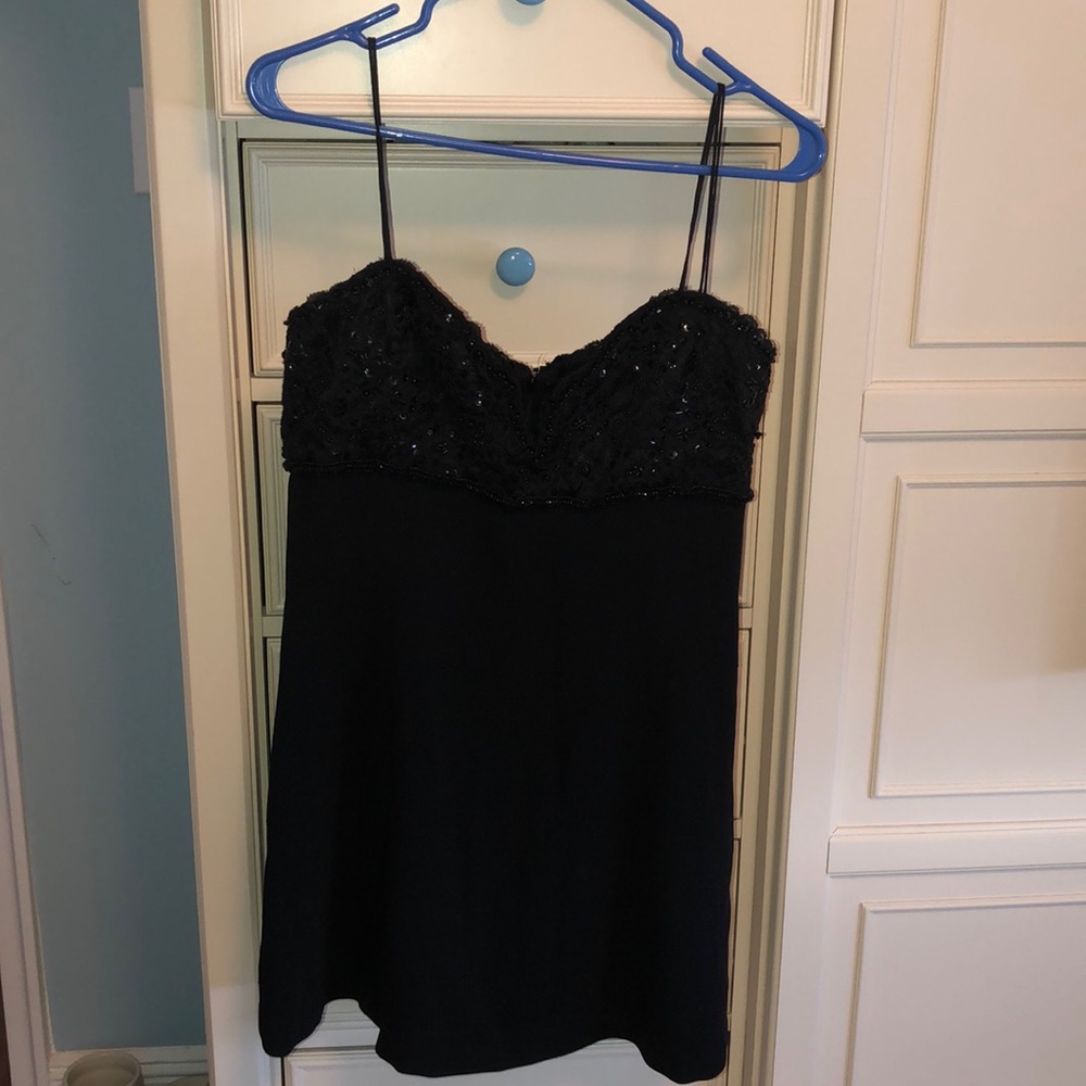 Badgley Mishka Bead Sequin Dress Size 6